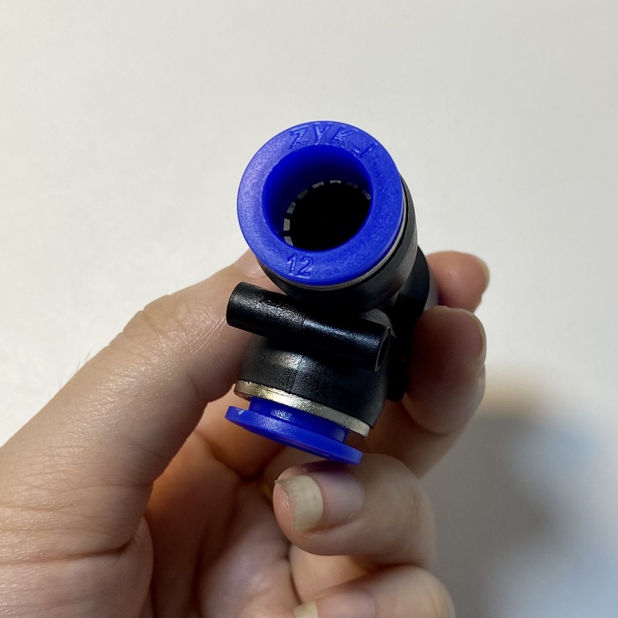 Đầu nối chữ T nhựa nối ống 12mm