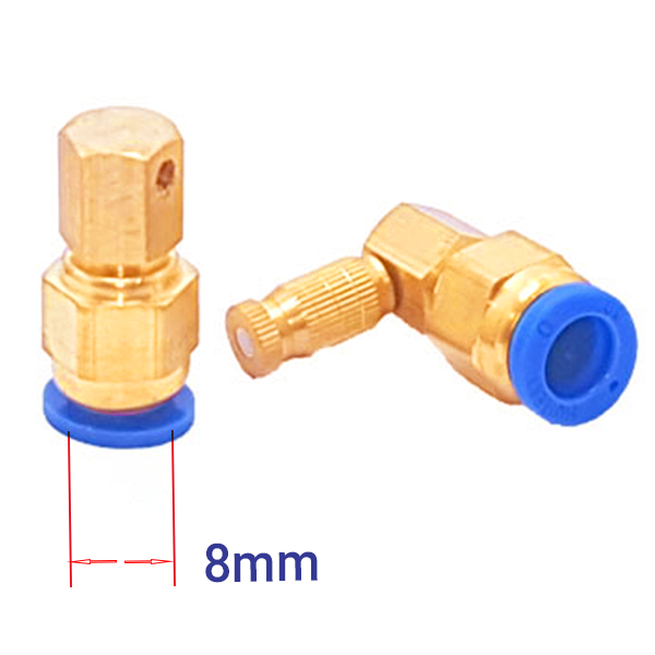 Bộ Péc phun sương Taiwan TW01 - Đã bao gồm nối béc đế cuối 8mm