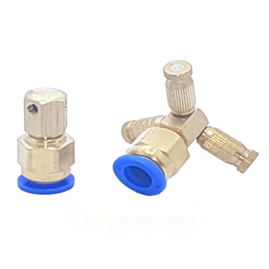 PS - Đế cuối 3 béc dây phun sương 10 ly