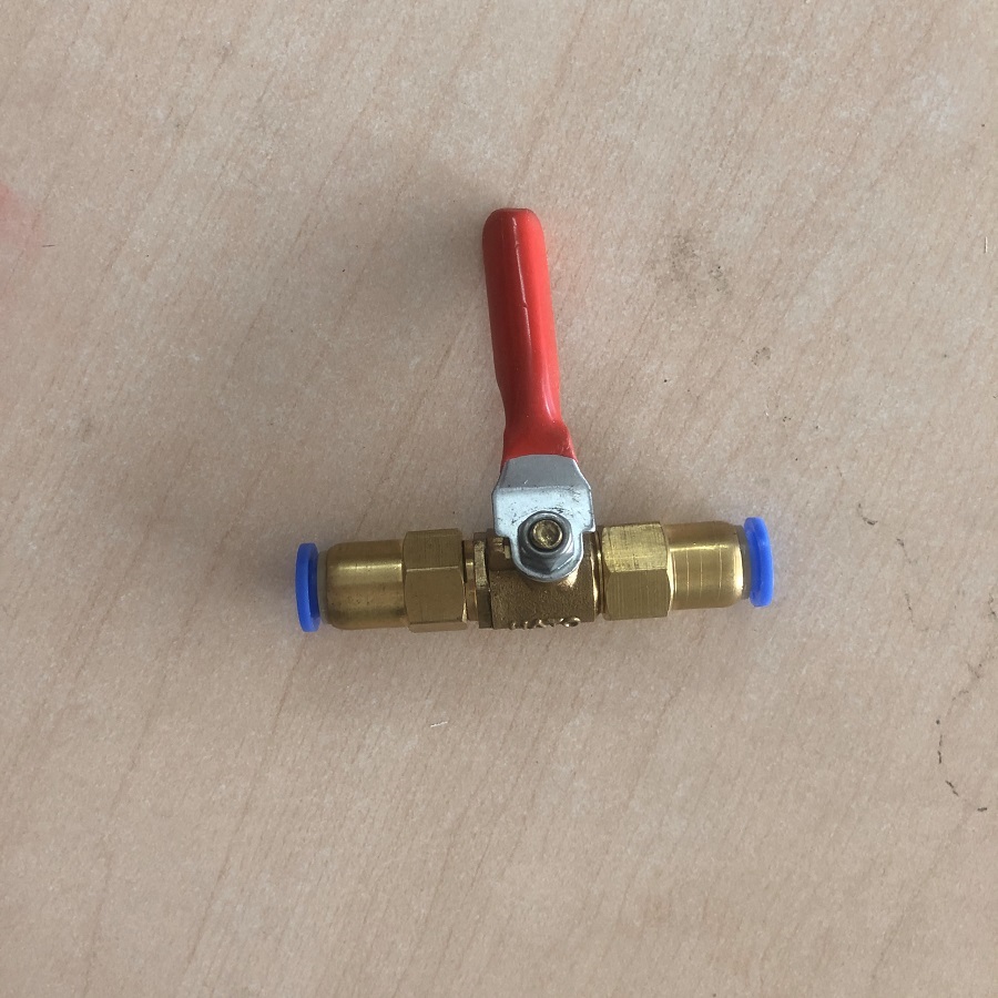 Van khóa phun sương thẳng 2 đầu 8mm