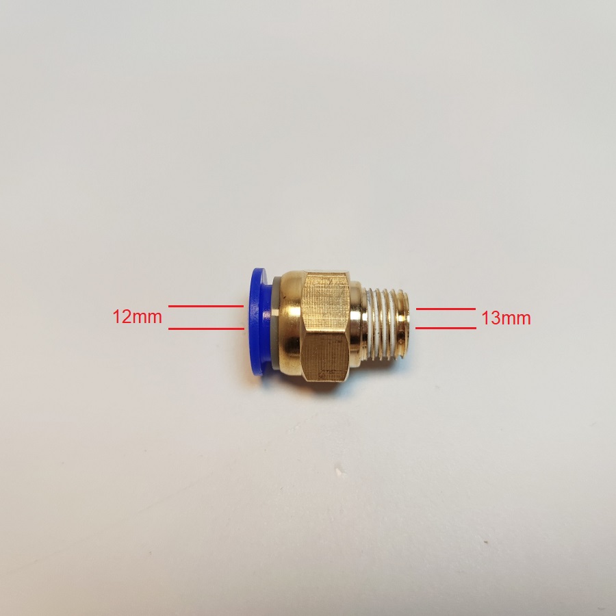 Răng ren ngoài 13 ra 12mm