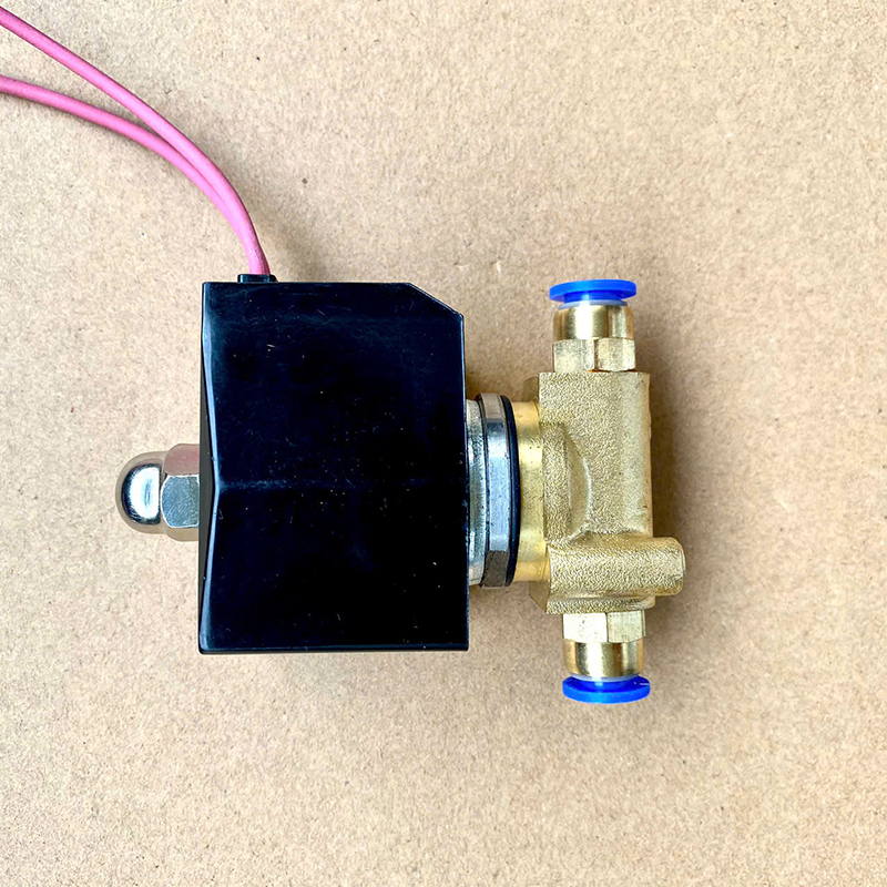 Van khóa kháng nước chuẩn IP65 dùng cho hệ thống phun sương ống khí 2 đầu ra 8mm