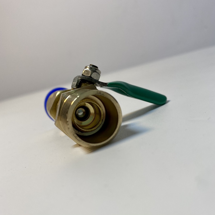 Van khóa phun sương bằng đồng vào 21 - 12mm