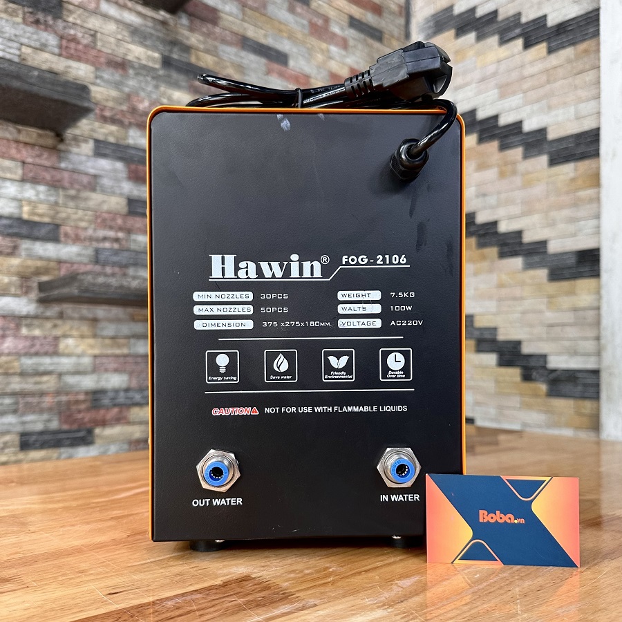 Máy bơm phun sương công nghiệp Hawin FOG 2106 chính hãng Taiwan