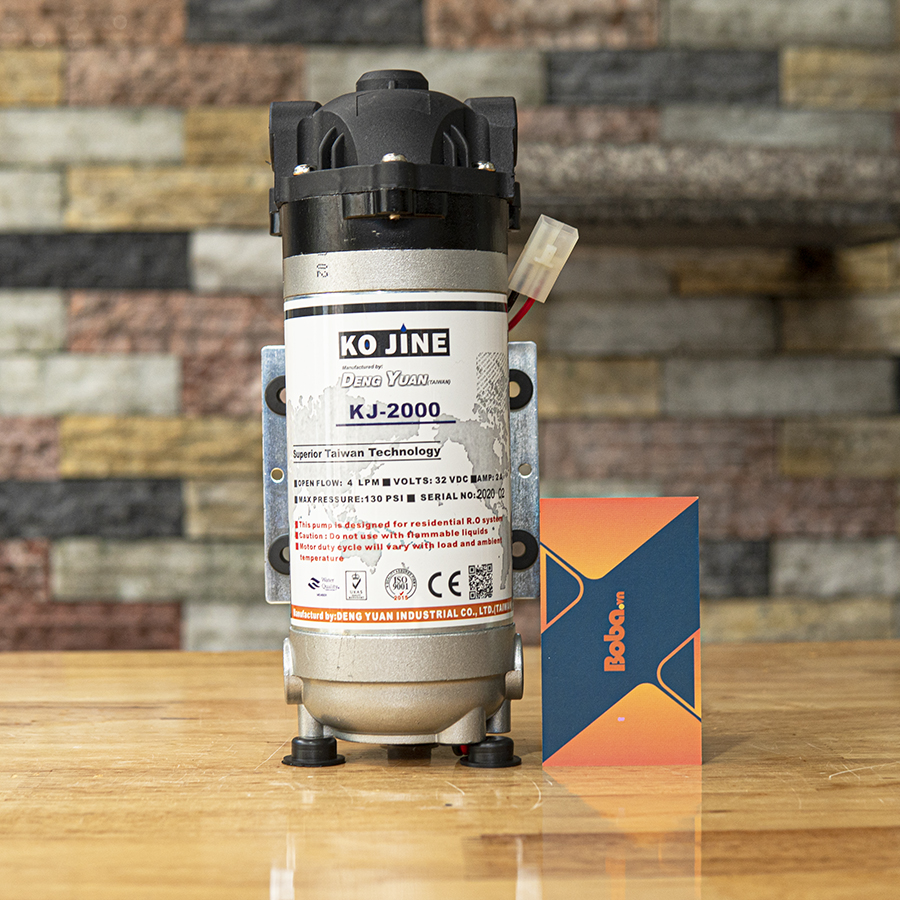 Bơm phun sương quán cà phê Hawin KJ 2000 tặng kèm adapter (hỗ trợ 50-70 béc) tại TPHCM