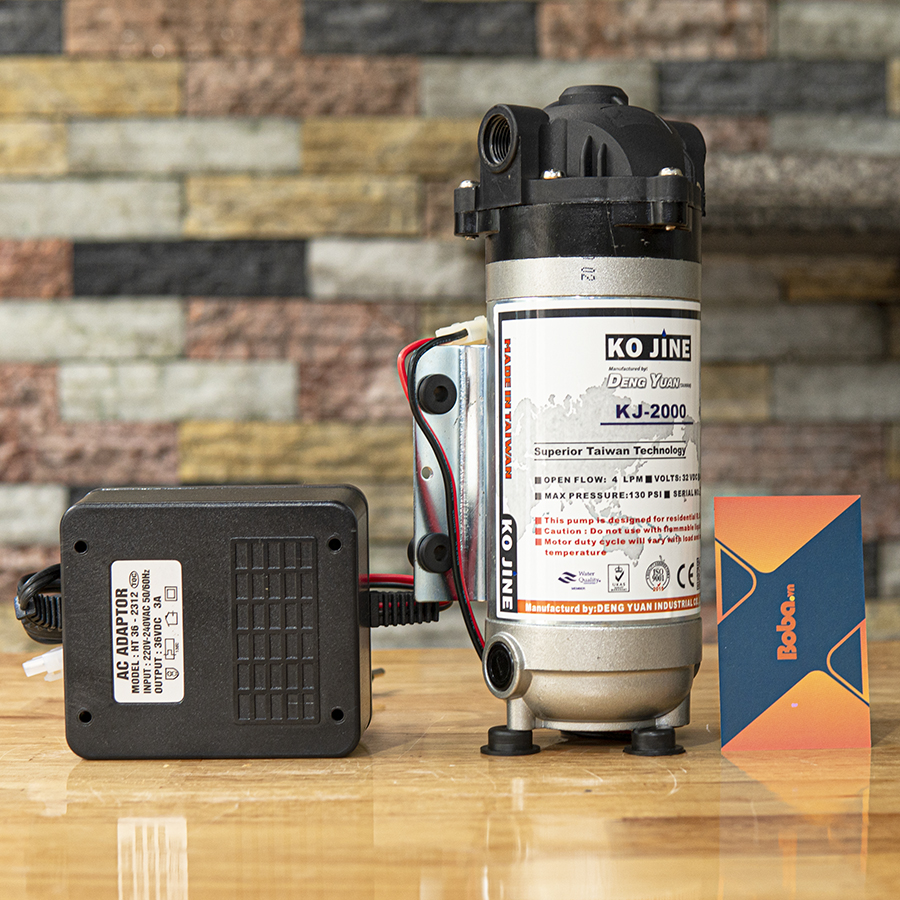 Bơm phun sương quán cà phê Hawin KJ 2000 tặng kèm adapter (hỗ trợ 50-70 béc) tại TPHCM