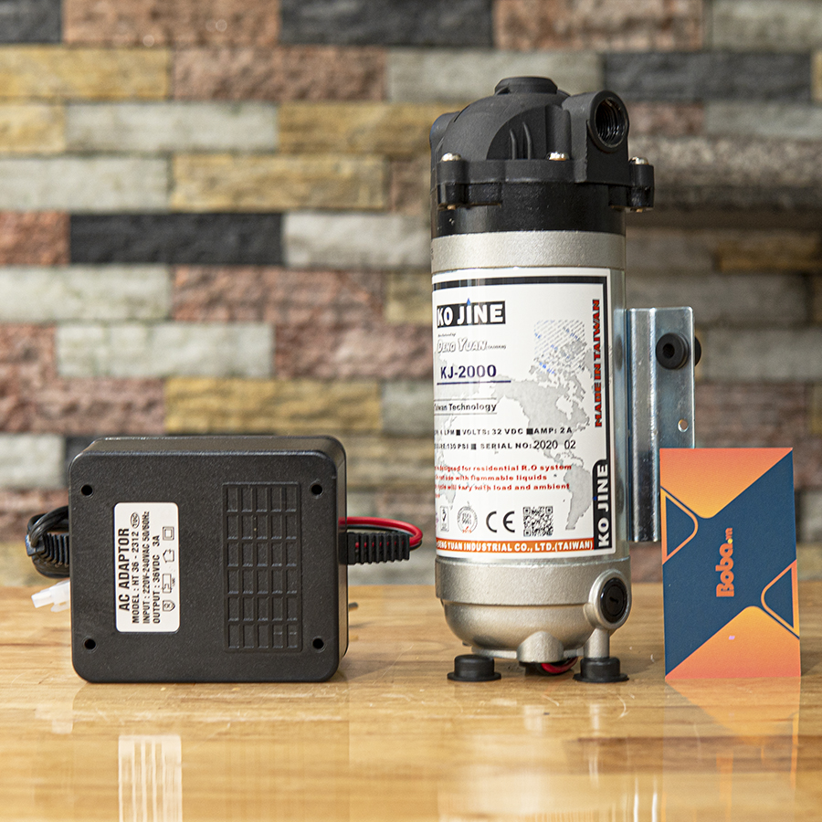 Bơm phun sương quán cà phê Hawin KJ 2000 tặng kèm adapter (hỗ trợ 50-70 béc) tại TPHCM