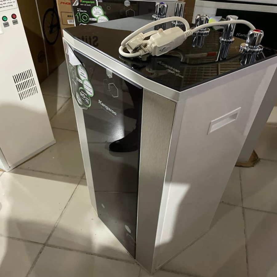 Máy lọc nước uống trực tiếp 10 lõi Kangaroo KG10A3 2 vòi nóng lạnh