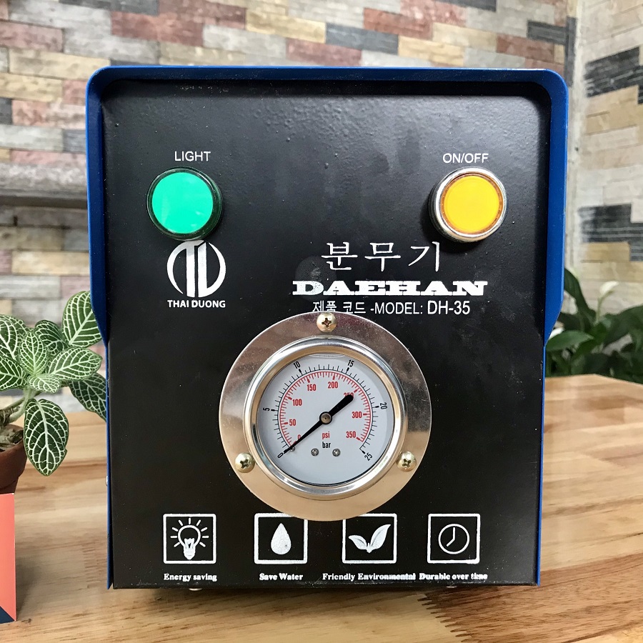 Máy phun sương Daehan DH 35 của Hàn Quốc - Hỗ trợ từ 20-35 béc