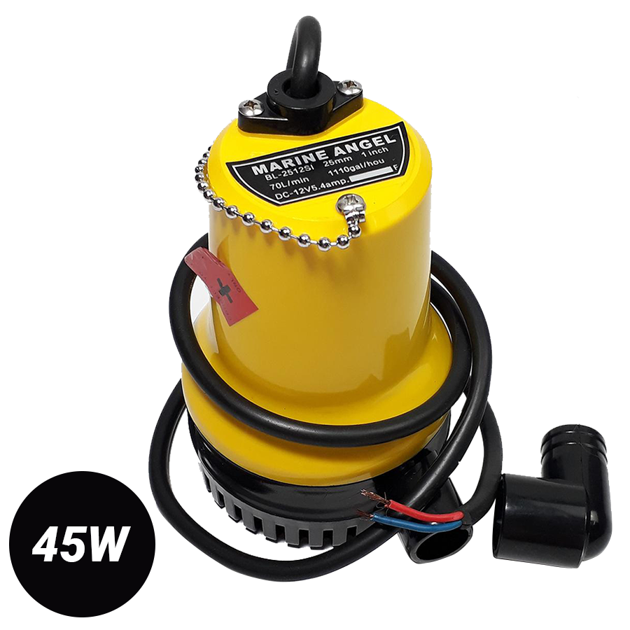 Máy bơm chìm thả 12V tăng áp lực nước PH5125 - Công suất 45W