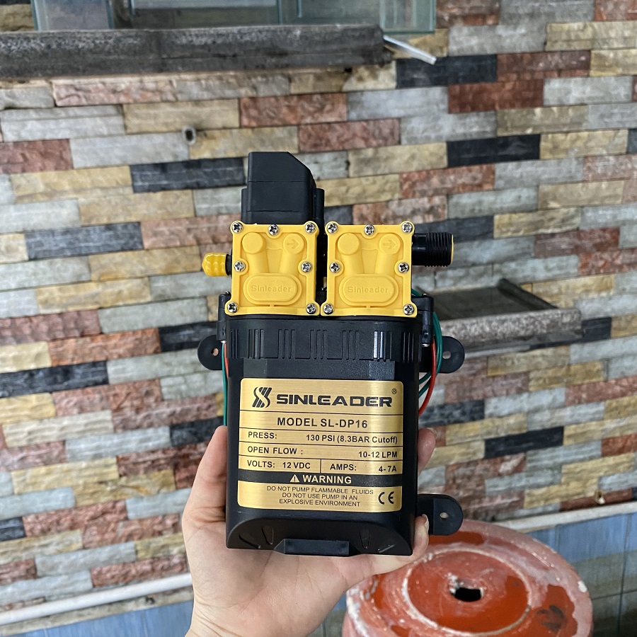 Bộ bơm tăng áp 12V Sinleader TH2203 96W của Nhật Bản