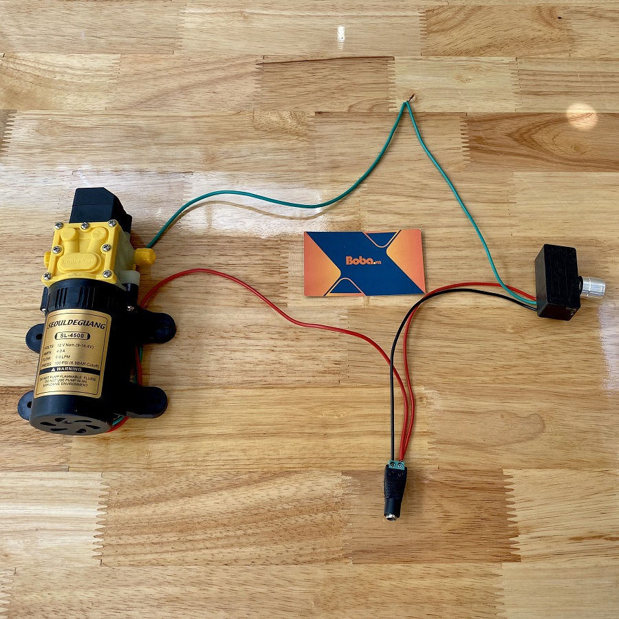 Bộ điều tốc 12V cho máy bơm tăng áp