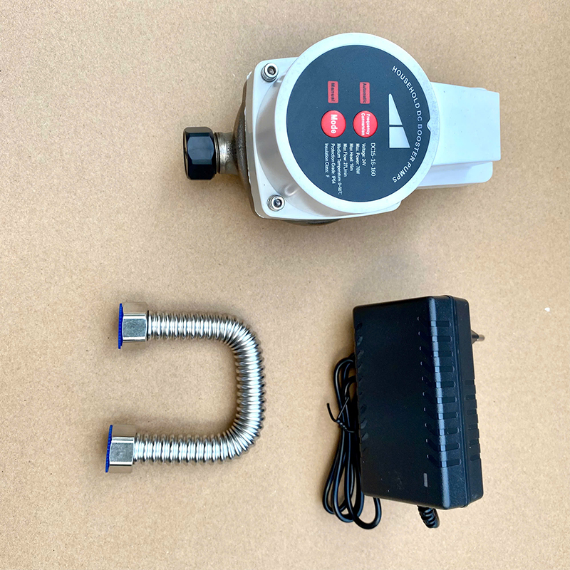 Máy bơm tăng áp 24V dùng cho vòi sen  máy nước nóng điện áp an toàn