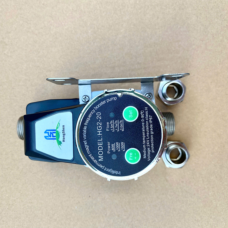 Máy bơm tăng áp 24V chỉnh được công suất 80W 100W 150W Dùng cho vòi sen máy giặt