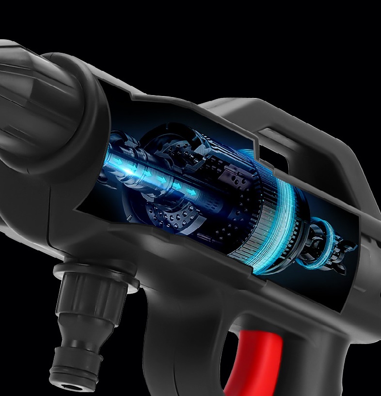 Máy rửa xe rủa máy lạnh và tưới cây cầm tay chạy bằng pin công nghệ nhật bản siêu bền