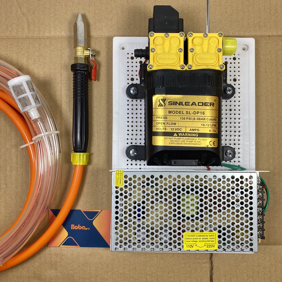 Bộ máy bơm rửa máy lạnh rửa xe tưới cây 96w