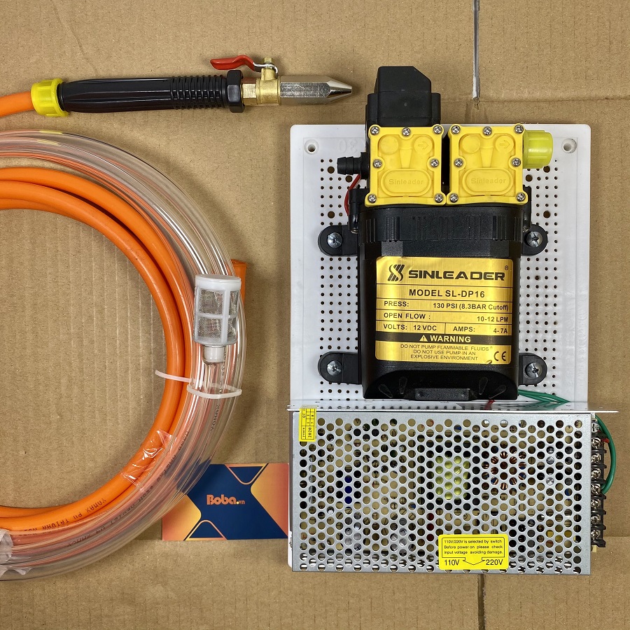 Bộ máy bơm rửa máy lạnh rửa xe tưới cây 96w