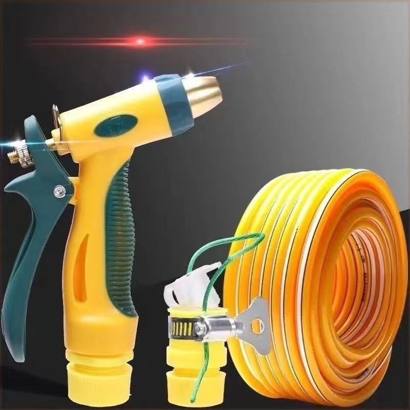 Vòi Xịt Tăng Áp A25 Đủ Bộ 15 Mét - Chuyên Dụng Rửa Ô Tô Tưới Cây Sân Vườn Rộng