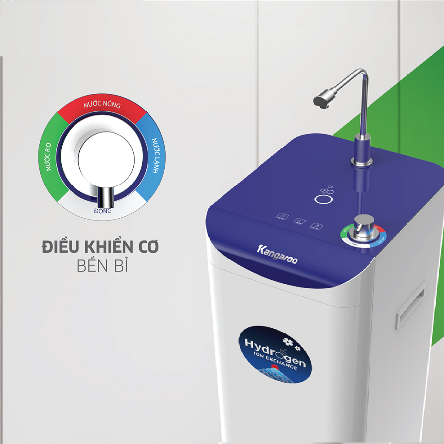 Máy lọc nước Kangaroo Slim Hydrogen tích hợp nóng lạnh KG10A7S