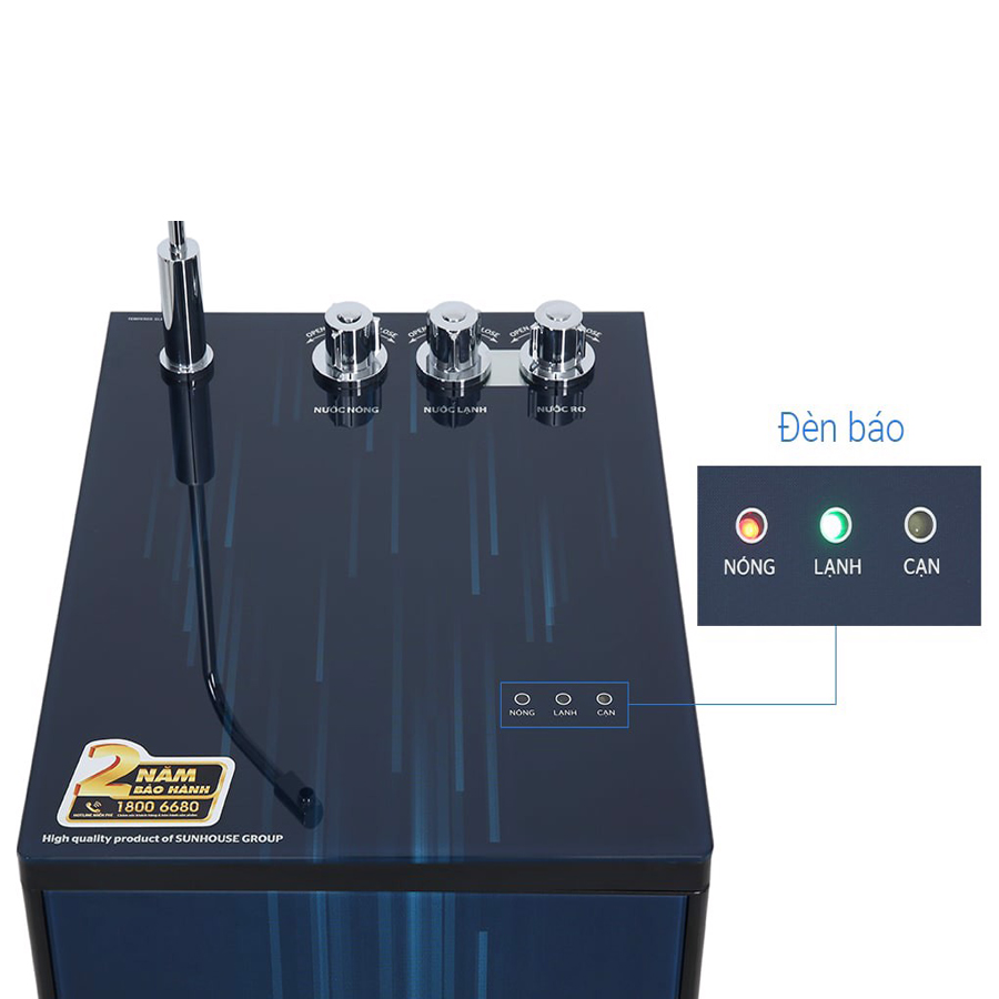 Máy lọc nước Sunhouse SHR76213CK 10 lõi lọc cao cấp