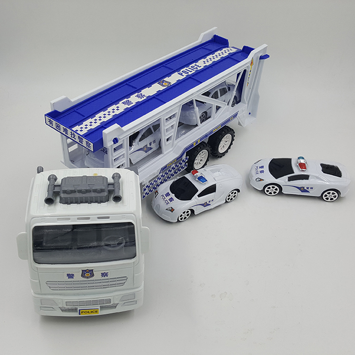 Bộ xe 5 IN 1 T25 xe cứu hộ lớn và bốn xe con