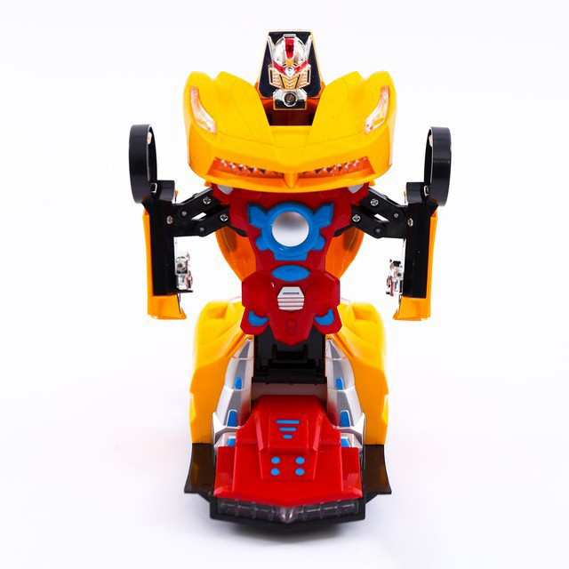 [FLASH SALE] Đồ chơi xe biến hình Robot tự động, có nhạc