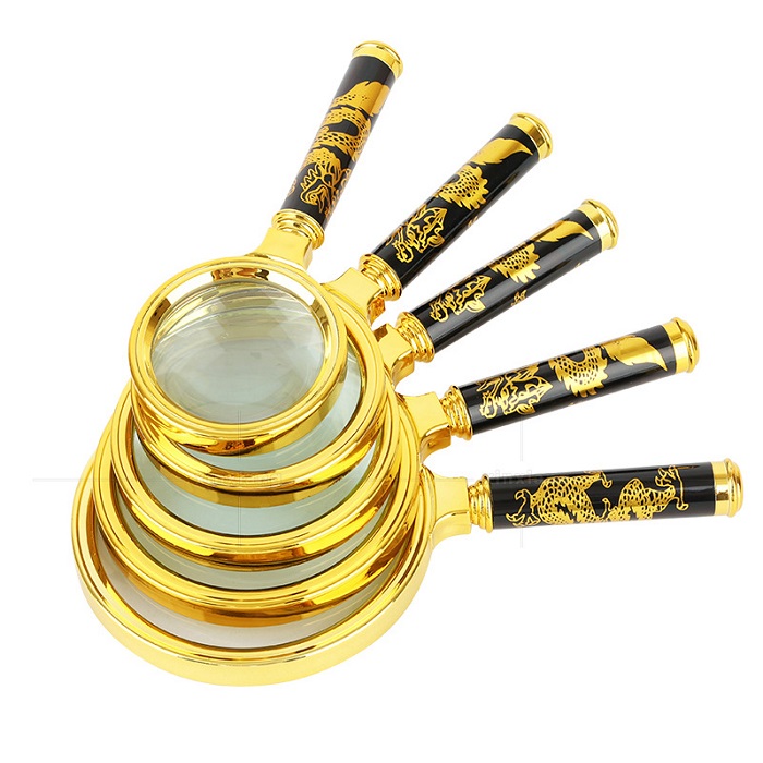 Kính lúp mini Magnifier zoom 10x đường kính lớn 90mm