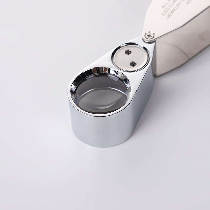 Kính lúp cầm tay Z40 chuyên soi đồ trang sức có đèn led phóng đại 40 lần