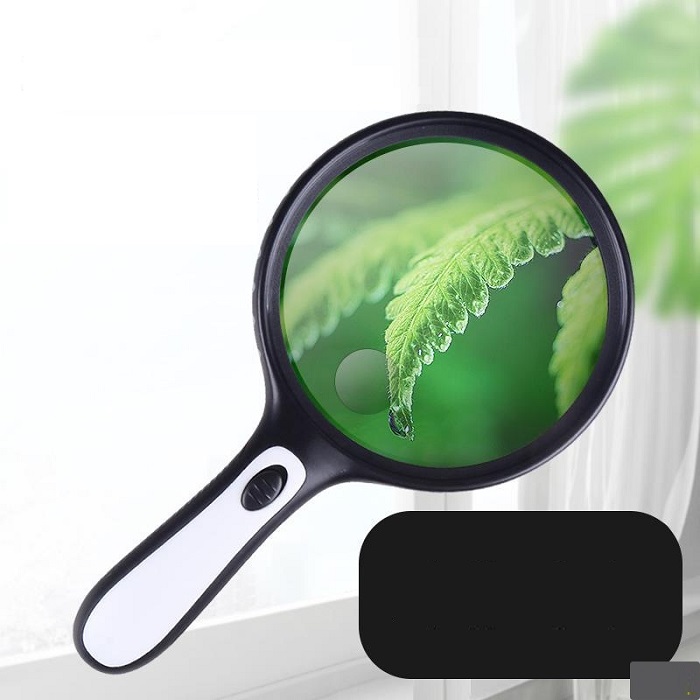 Kính lúp cầm tay k145 đường kính khổng lồ 145mm phóng đại 10 lần