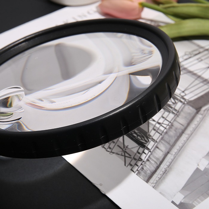 Kính lúp cầm tay k145 đường kính khổng lồ 145mm phóng đại 10 lần