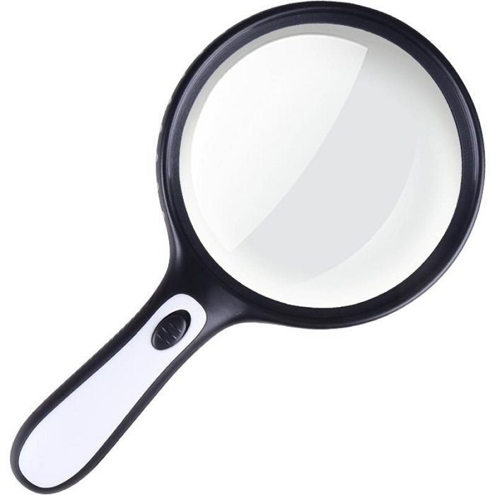 Kính lúp cầm tay k145 đường kính khổng lồ 145mm phóng đại 10 lần