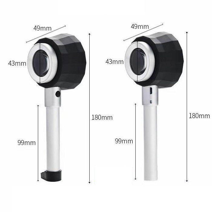 Kính Lúp Cầm Tay Độ Phóng Đại 45 Lần HD 1000 Lần Chuyên Dụng