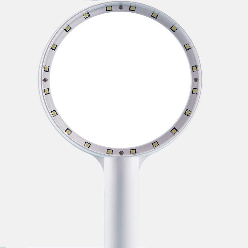 kính lúp phóng đại 30 lần đường kính 125mm sạc pin dành cho người già