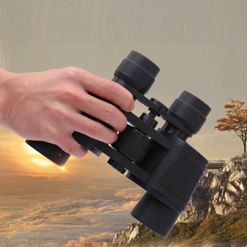 Ống nhòm Nikula N808 nhìn xa 80x80 hỗ trợ xem ban đêm có đèn