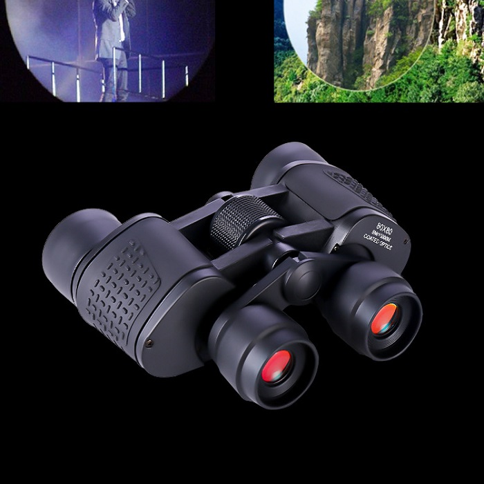 Ống nhòm Nikula N808 nhìn xa 80x80 hỗ trợ xem ban đêm có đèn