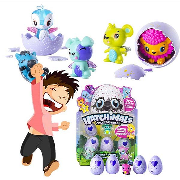 Đồ chơi quả trứng thần kỳ Hatchimal vui vẻ