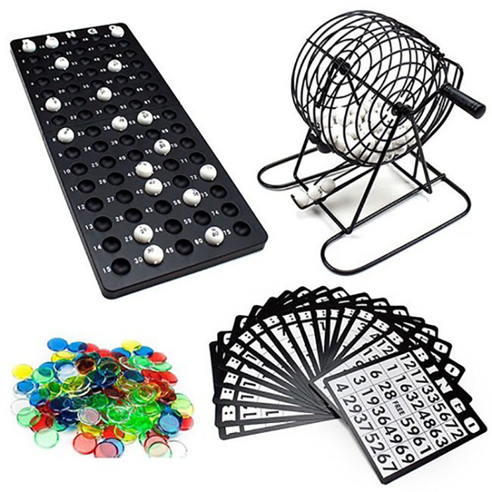Trò chơi Loto mẫu lớn bằng sắt bingo M7 - Chơi được nhiều người