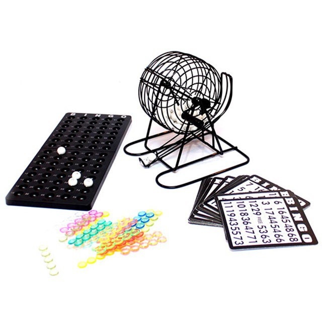 Trò chơi Loto mẫu lớn bằng sắt bingo M7 - Chơi được nhiều người