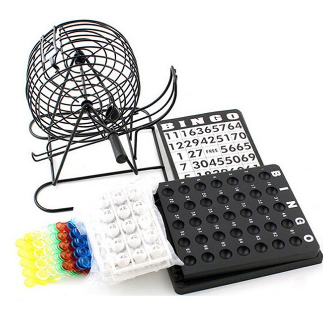 Trò chơi Loto mẫu lớn bằng sắt bingo M7 - Chơi được nhiều người