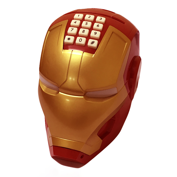 Két Sắt Mini Thông Minh Hình Iron Man Mechanic - Hộp đựng tiền tự động