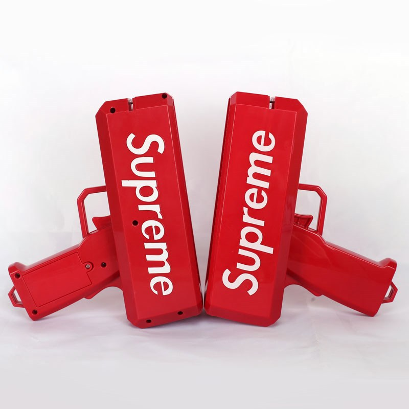 Súng bắn tiền Supreme - Tặng 1 xấp tiền giấy