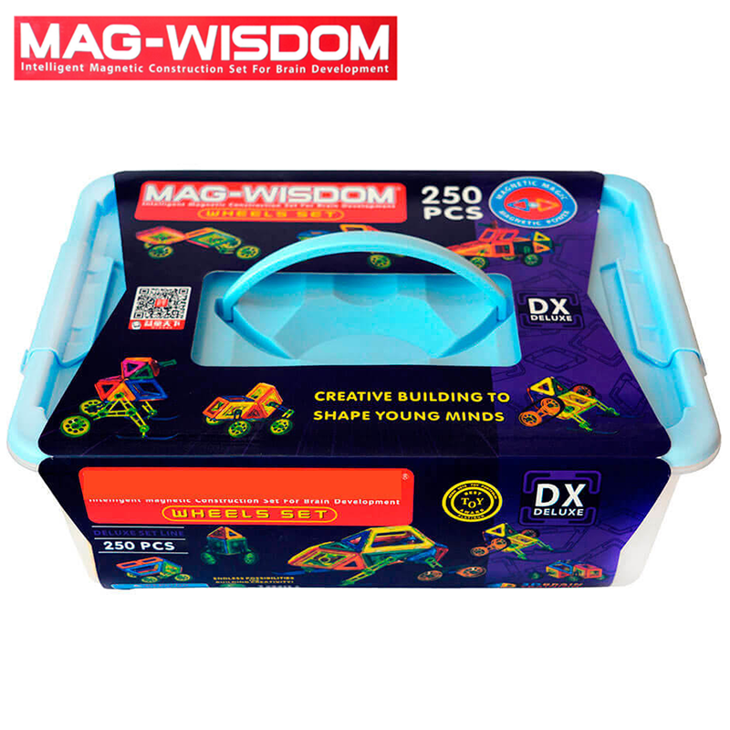 Bộ xếp hình nam châm Mag Wisdom 250 chi tiết chính hãng