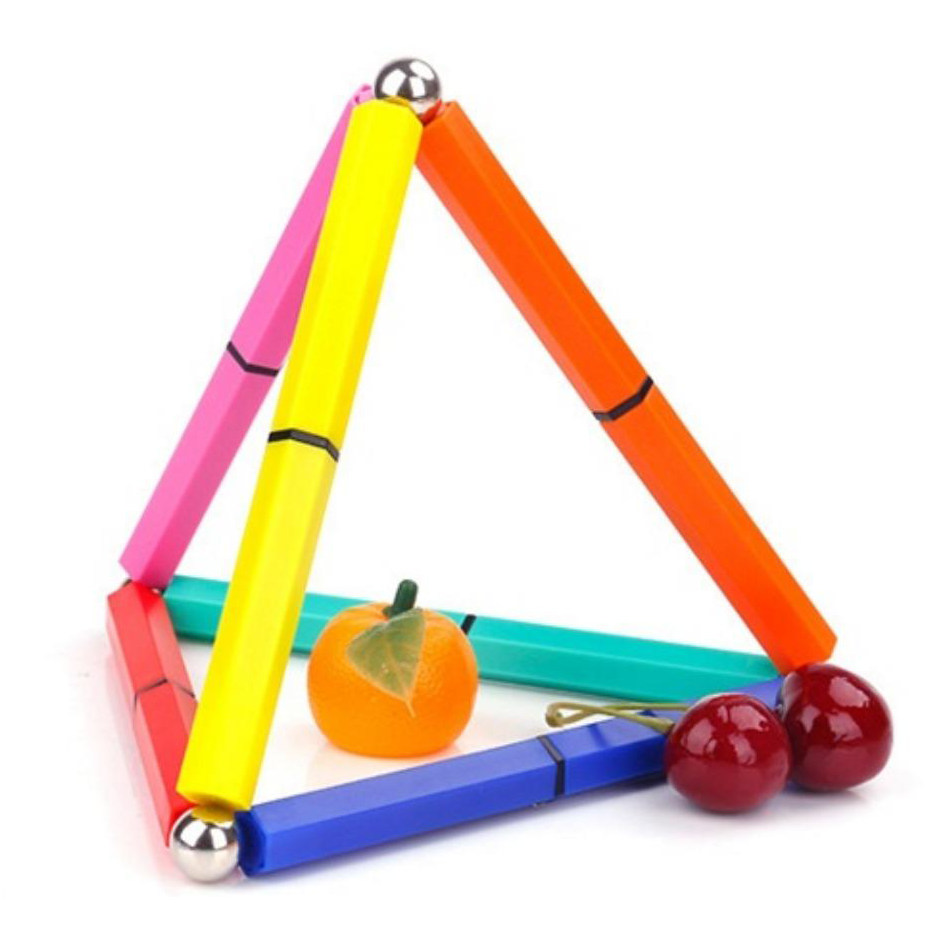 Bút nam châm sáng tạo 12 chi tiết  6 viên tròn P5