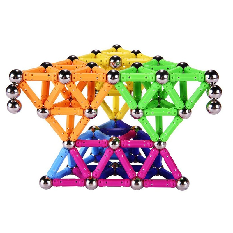 Đồ chơi xếp hình nam châm Buckybars 103 chi tiết màu P4
