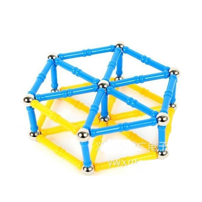 Đồ chơi xếp hình nam châm Buckybars 84 chi tiết màu P2