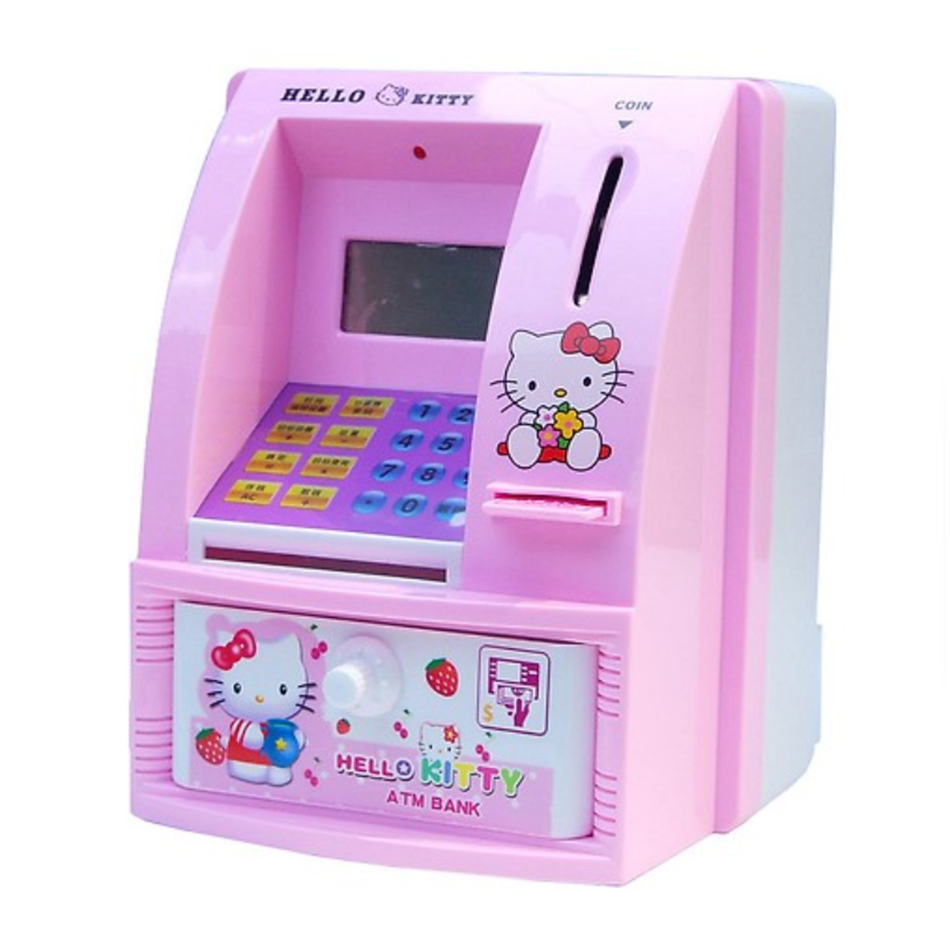 Két sắt cho bé - Hình cây máy rút tiền ATM N7