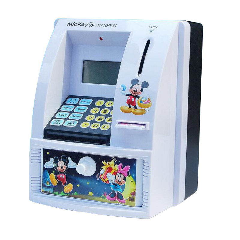 Két sắt cho bé - Hình cây máy rút tiền ATM N7