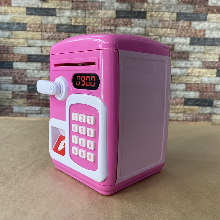 Két sắt mini dấu vân tay mật khẩu tay cầm