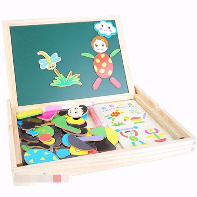 Bộ ghép hình nam châm cho bé