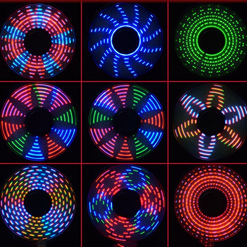 Con quay spinner có đèn led